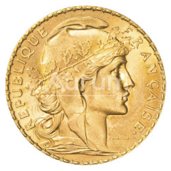 Marengo Francese Galletto - 20 Franchi anno 1905