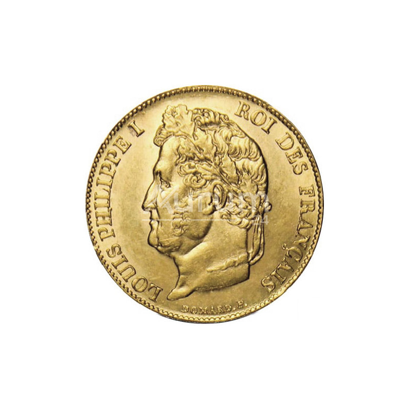 Marengo Francese Luigi Filippo I - 20 Franchi anno 1844