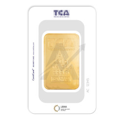 Lingotto oro 250 grammi